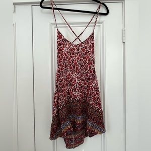 LF Floral Sundress with open back